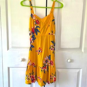 Old Navy Yellow Floral Sundress